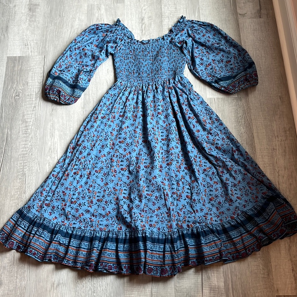 Cleobella Eva Midi Dress - Lapis